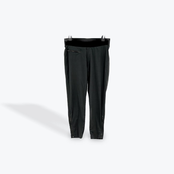 Athleta Pants - Athleta Trekkie North Jogger Pants Womens Size 6 Black Zip Pockets Athletic